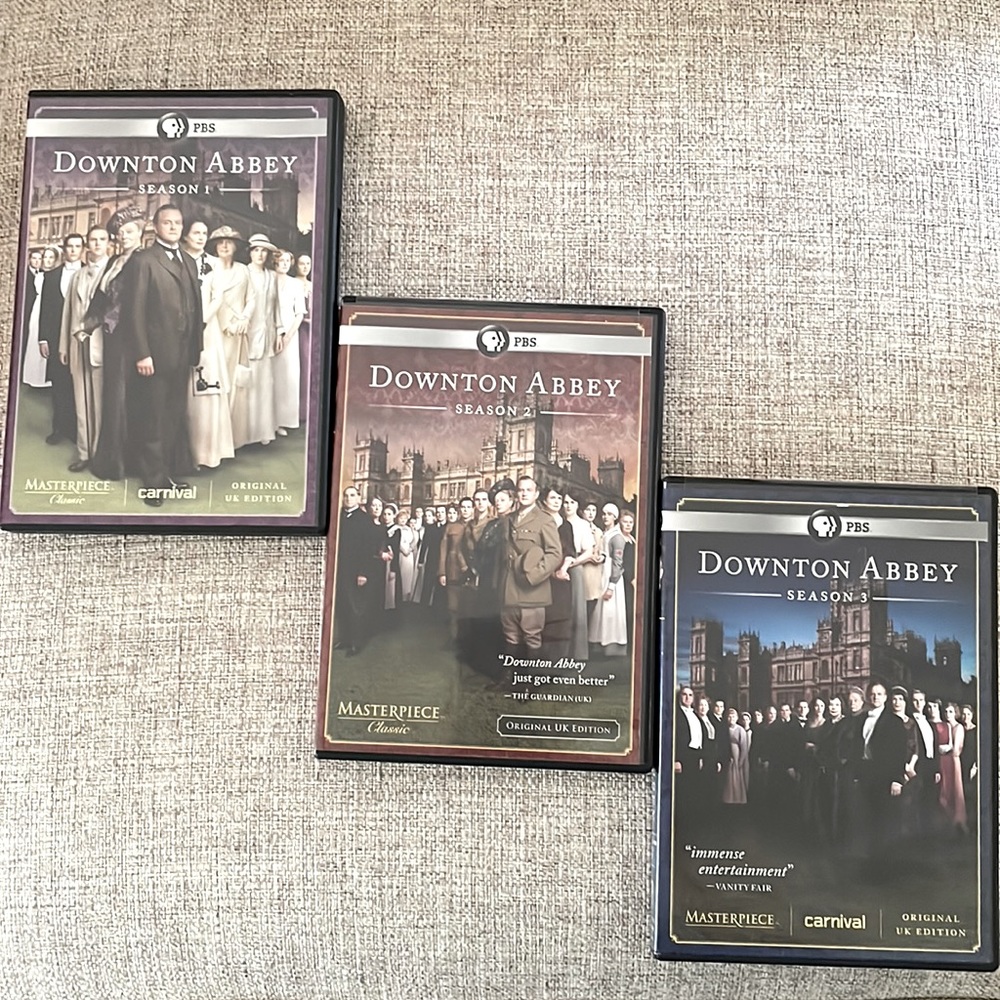 Downton Abbey Seasons 1-3 on DVD